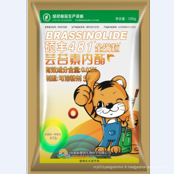 Brassinolide naturel 0,01% Poudre soluble dans l&#39;eau